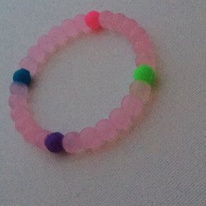 gel beaded bracelet.